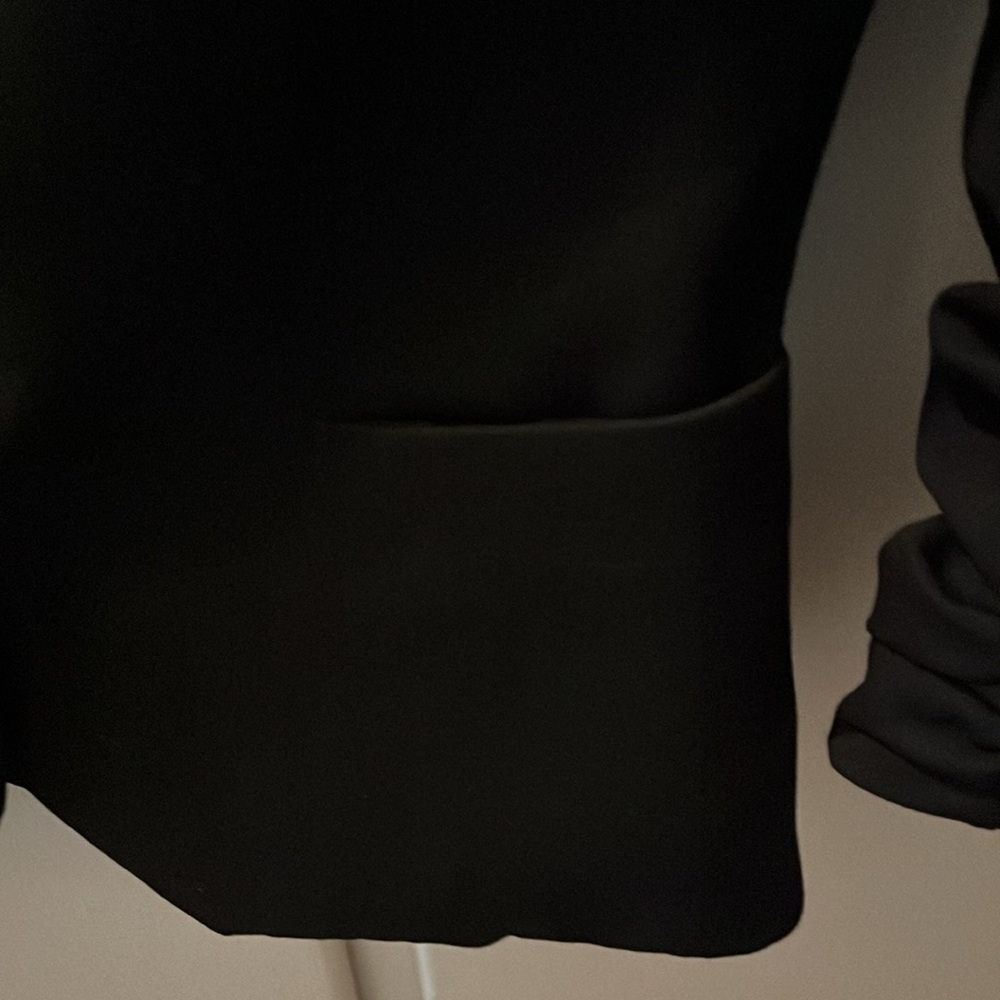 Express 3/4 Rouched Sleeve Jacket - Picture 3 of 10